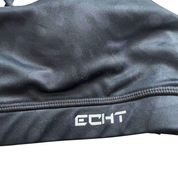 Echt Leopard Print Strappy Sports Bra - Picture 4 of 6